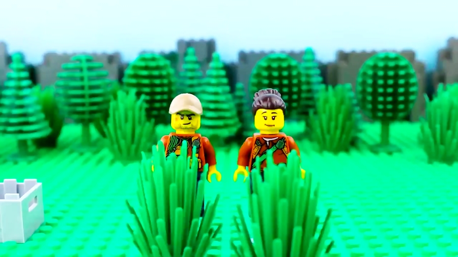 کارتون لگو آجری ها Lego Bricks - قسمت 22 - شهر جنگلی